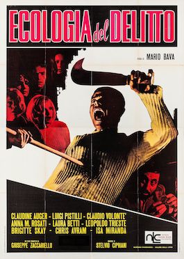 <i>A Bay of Blood</i> 1971 Italian giallo slasher film by Mario Bava
