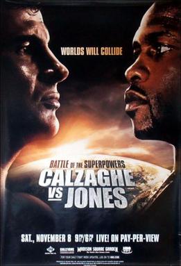 <span class="mw-page-title-main">Joe Calzaghe vs. Roy Jones Jr.</span> Boxing competition