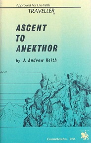 <i>Ascent To Anekthor</i> Science-fiction role-playing game supplement