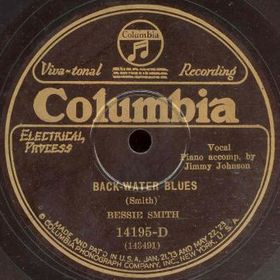 <span class="mw-page-title-main">Backwater Blues</span> 1927 single by Bessie Smith