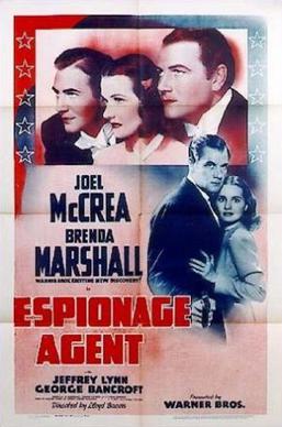 <i>Espionage Agent</i> 1939 film