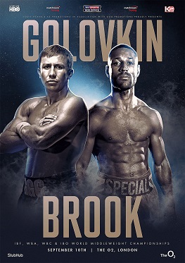 <span class="mw-page-title-main">Gennady Golovkin vs. Kell Brook</span> Boxing competition