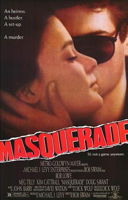 <i>Masquerade</i> (1988 film) 1988 American romance mystery thriller film directed by Bob Swaim