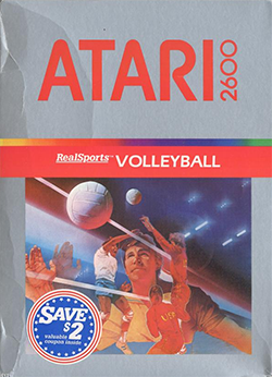 <i>RealSports Volleyball</i> 1982 video game