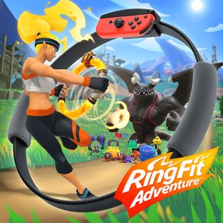 ring fit adventure girl
