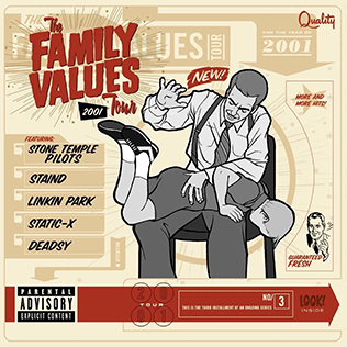 <i>The Family Values Tour 2001</i> 2002 live album by Various Artists