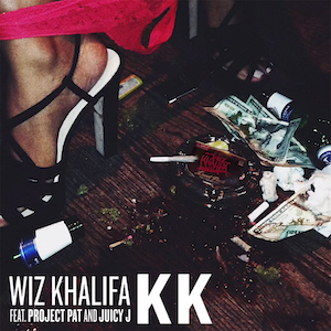 <span class="mw-page-title-main">KK (song)</span> 2014 promotional single by Wiz Khalifa featuring Juicy J and Project Pat