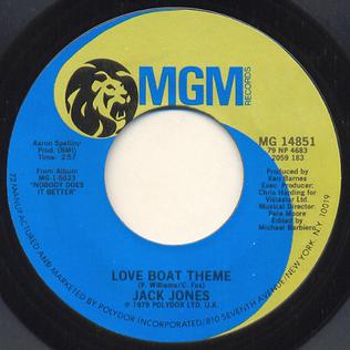 Love Boat (song) 1979 single by Jack Jones