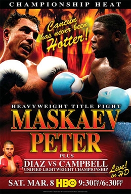 <span class="mw-page-title-main">Oleg Maskaev vs. Samuel Peter</span> Boxing event