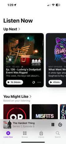 <span class="mw-page-title-main">Apple Podcasts</span> Podcast app developed by Apple
