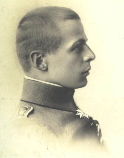 A propaganda postcard portrait of Oswald Boelcke