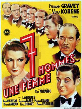 <i>Seven Men, One Woman</i> 1936 film