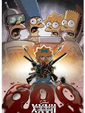 <span class="mw-page-title-main">Treehouse of Horror XXVII</span> 4th episode of the 28th season of The Simpsons