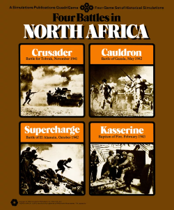 <span class="mw-page-title-main">Four Battles in North Africa</span> Board wargame published in 1976