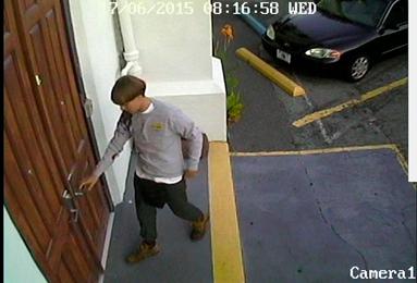 File:Dylann Roof entering Emanuel African Methodist Episcopal Church, Charleston, South Carolina, 8 pm June 17, 2015.jpg