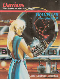 GDW264 Alien 08 Darrians RPG supplement cover 1987.jpg