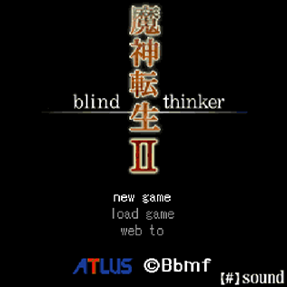<i>Majin Tensei: Blind Thinker II</i> 2008 video game