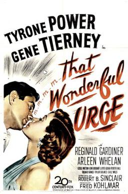 <i>That Wonderful Urge</i> 1948 film by Robert B. Sinclair