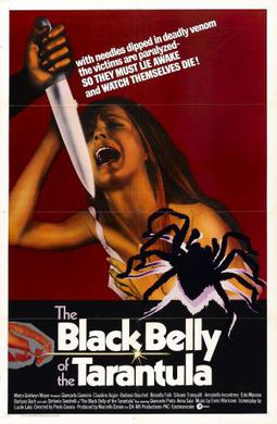 <i>Black Belly of the Tarantula</i> 1971 film by Paolo Cavara