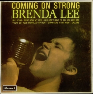 <i>Coming On Strong</i> (Brenda Lee album) 1966 studio album by Brenda Lee