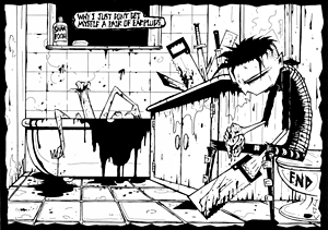 Storytime Speedpaint - Johnny the Homicidal Maniac by LaineyDoodles on  Newgrounds