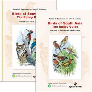 <i>Birds of South Asia: The Ripley Guide</i> Two-volume ornithological handbook by Pamela Rasmussen and John Anderton