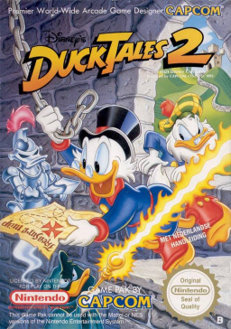 Famicom - Duck Tales 2 Box Art