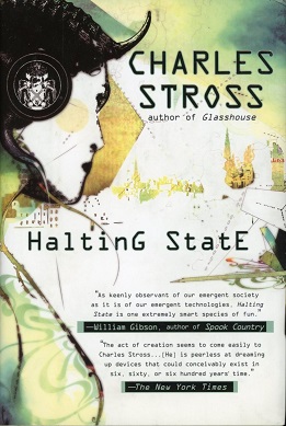 <i>Halting State</i> 2007 novel by Charles Stross