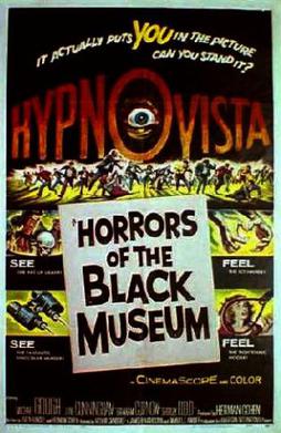 <i>Horrors of the Black Museum</i> 1959 British film by Arthur Crabtree