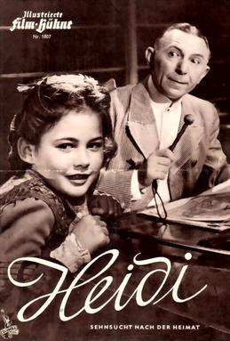 <i>Heidi</i> (1952 film) 1952 Swiss film