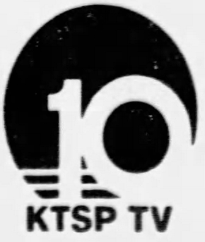 Logo used by channel 10 under the KTSP call sign from 1982 to 1989. This logo was similar to that used by Gulf-owned WTSP.
