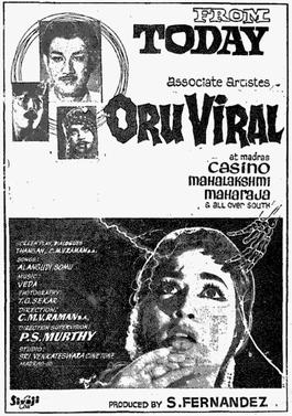 <i>Oru Viral</i> 1965 Indian film