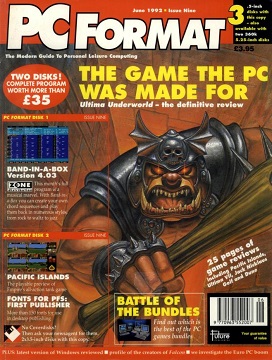 PC Format Issue 9, June 1992 Issue Cover.jpg
