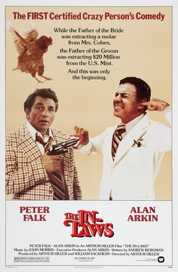 <i>The In-Laws</i> (1979 film) 1979 comedy film starring Peter Falk, Alan Arkin directed by Arthur Hiller