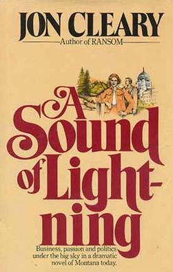 <i>A Sound of Lightning</i> Book by Jon Cleary