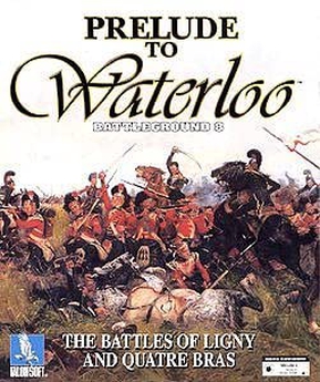 <i>Battleground 8: Prelude to Waterloo</i> 1997 wargame video game