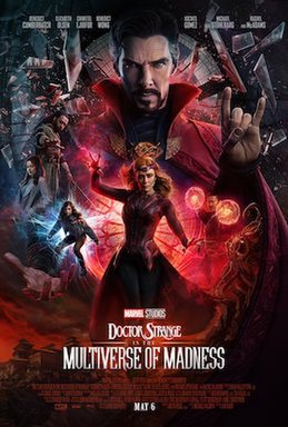 movie poster of Doctor Strange in the Multiverse of Madness