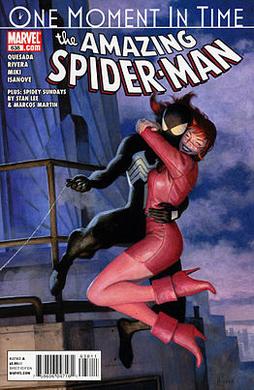 <span class="mw-page-title-main">One Moment in Time (comics)</span> 2010 Spider-Man comic books storyline