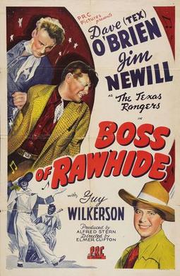 <i>Boss of Rawhide</i> 1943 film directed by Elmer Clifton