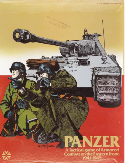 <i>Panzer</i> (wargame) 1979 WWII board wargame