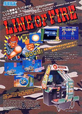 <i>Line of Fire</i> (video game) 1989 video game