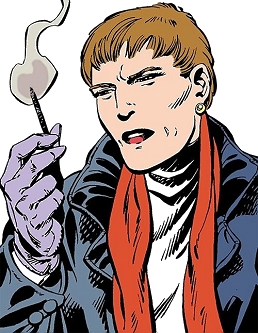 Maggie Sawyer, as she first appeared in Superman (vol. 2) #4 (April 1987). Art by John Byrne.