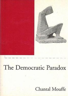 <i>The Democratic Paradox</i> 2000 essay collection by Chantal Mouffe