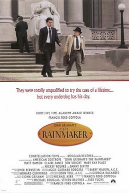 <i>The Rainmaker</i> (1997 film) 1997 American legal drama film by Francis Ford Coppola