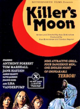 <i>Killers Moon</i> 1978 British horror film directed by Alan Birkinshaw