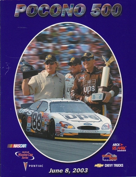 <span class="mw-page-title-main">2003 Pocono 500</span> 14th race of the 2003 NASCAR Winston Cup Series