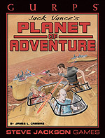 <span class="mw-page-title-main">GURPS Planet of Adventure</span> Role-playing game supplement