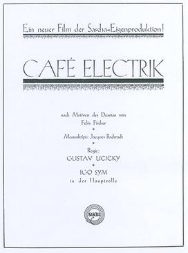 <i>Café Elektric</i> 1927 film