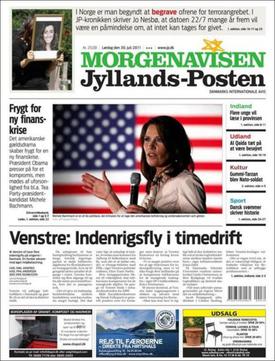 <i>Jyllands-Posten</i> Daily newspaper in Denmark