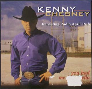 You Had Me from Hello 1999 single by Kenny Chesney